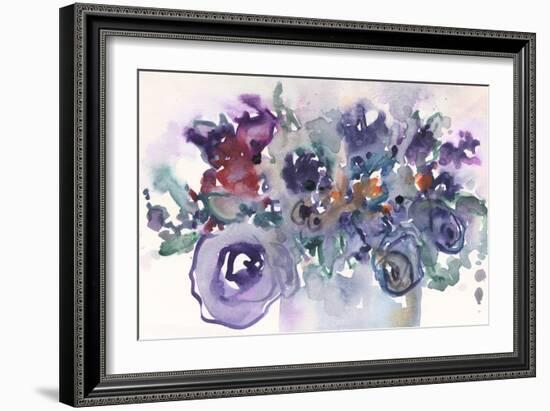 From the Garden Party II-Samuel Dixon-Framed Art Print