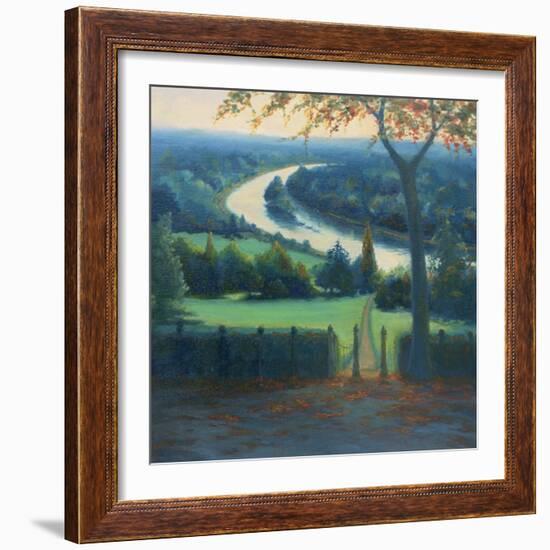 From the Hill, 2001 (Oil on Canvas)-Lee Campbell-Framed Giclee Print