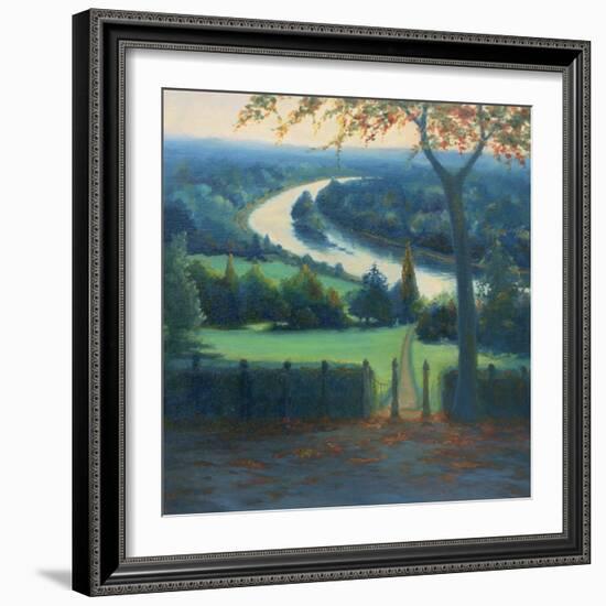 From the Hill, 2001 (Oil on Canvas)-Lee Campbell-Framed Giclee Print