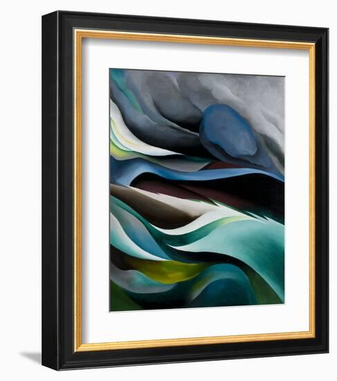 From the Lake No.1, 1924-Georgia O'Keeffe-Framed Art Print