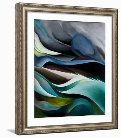 From the Lake No.1, 1924-Georgia O'Keeffe-Framed Art Print