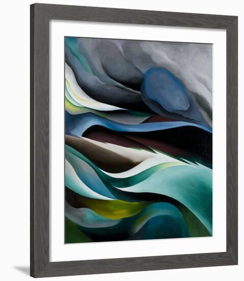 From the Lake No.1, 1924-Georgia O'Keeffe-Framed Art Print