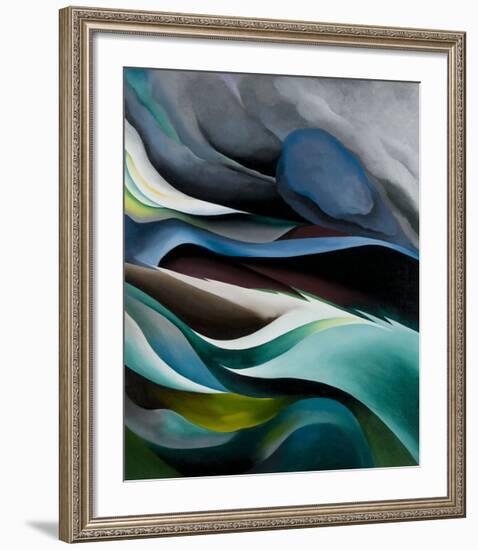 From the Lake No.1, 1924-Georgia O'Keeffe-Framed Art Print