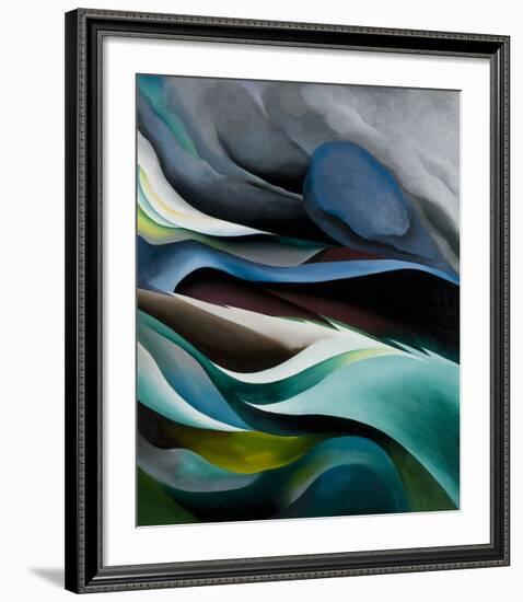 From the Lake No.1, 1924-Georgia O'Keeffe-Framed Art Print