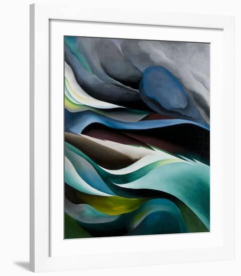 From the Lake No.1, 1924-Georgia O'Keeffe-Framed Art Print