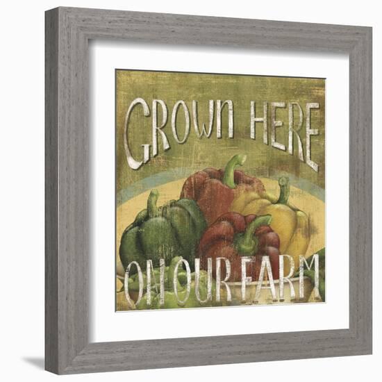 From the Market I-Daphné B-Framed Art Print