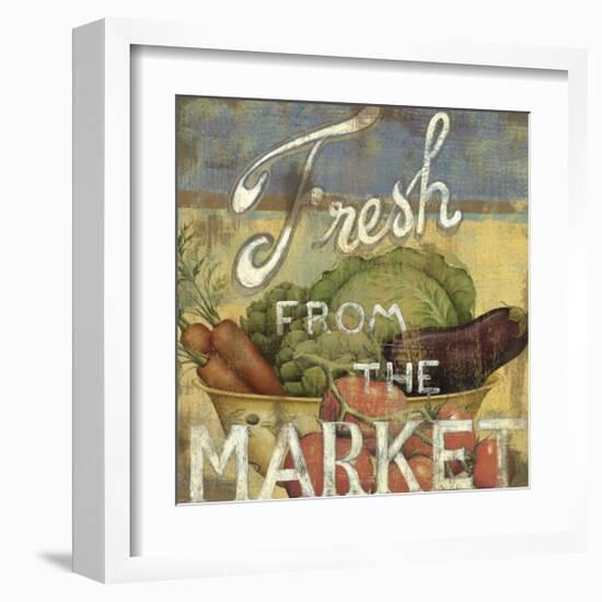 From the Market IV-Daphne Brissonnet-Framed Giclee Print