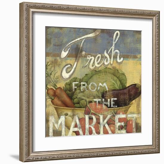 From the Market IV-Daphne Brissonnet-Framed Giclee Print