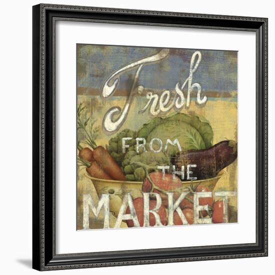 From the Market IV-Daphne Brissonnet-Framed Giclee Print