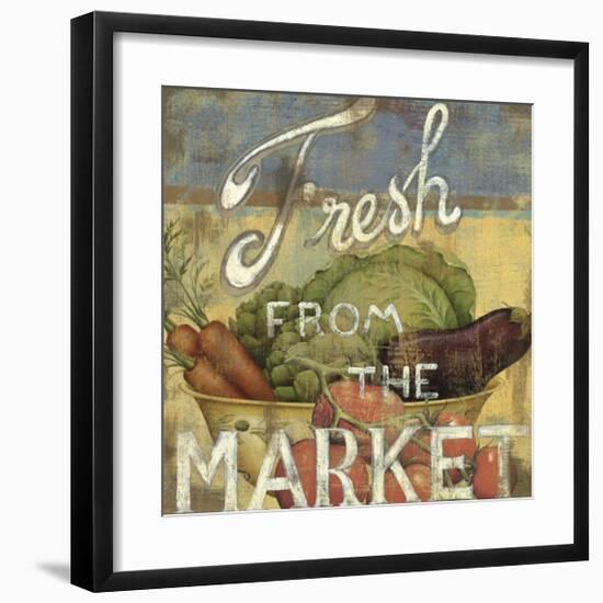 From the Market IV-Daphne Brissonnet-Framed Giclee Print