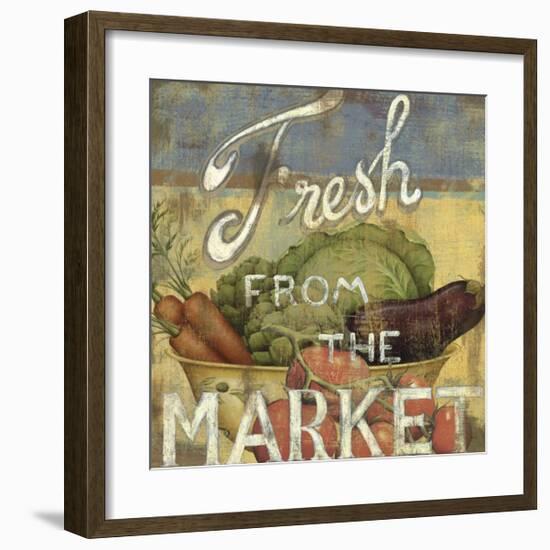 From the Market IV-Daphne Brissonnet-Framed Giclee Print