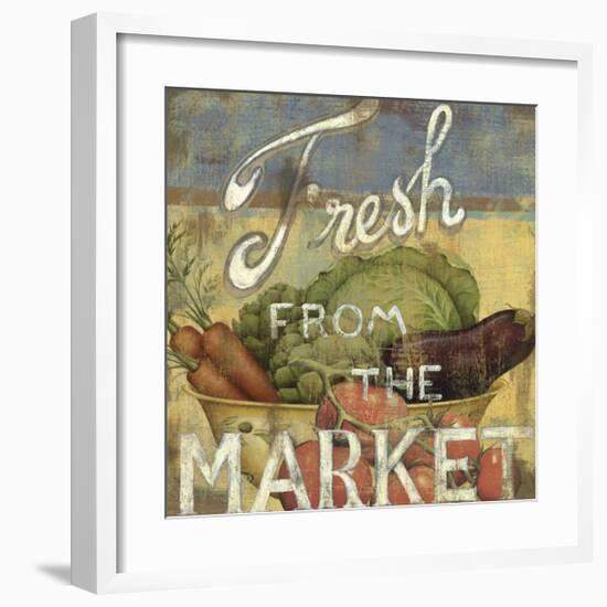 From the Market IV-Daphne Brissonnet-Framed Giclee Print