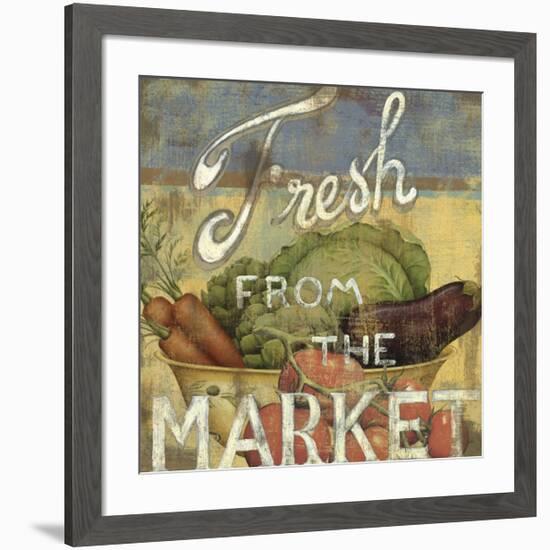 From the Market IV-Daphne Brissonnet-Framed Giclee Print