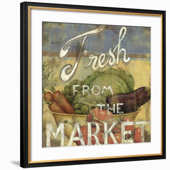 From the Market IV-Daphne Brissonnet-Framed Giclee Print