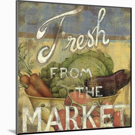 From the Market IV-Daphné B-Mounted Art Print