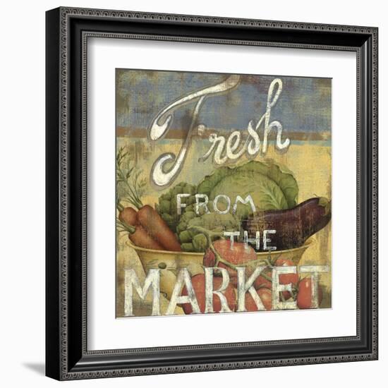 From the Market IV-Daphné B-Framed Art Print