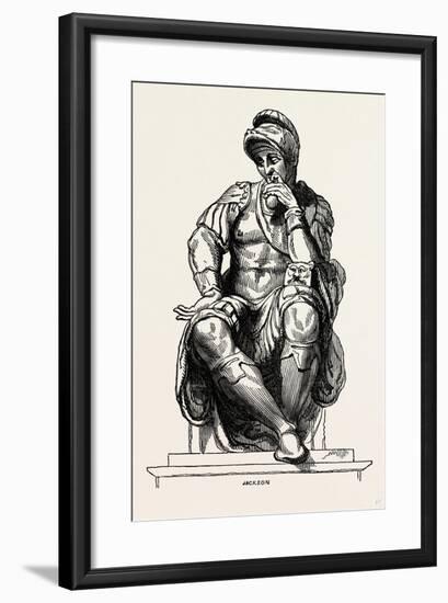 From the Monument of Giuliano De Medici-null-Framed Giclee Print