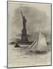 From the Old World to the New, Entering New York Harbour-William Lionel Wyllie-Mounted Giclee Print