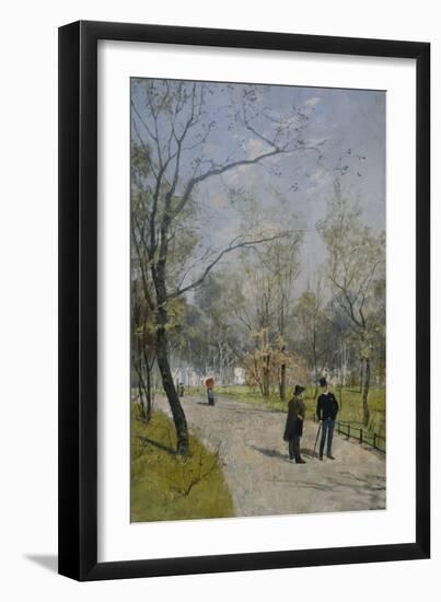 From the Royal Garden-Fritz Thaulow-Framed Giclee Print