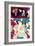 From the Series Actors and Comedy, Comparisons of Hits-Kunichika toyohara-Framed Giclee Print