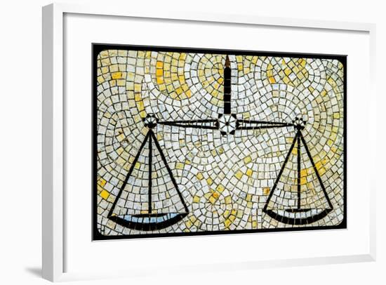 From The Series, Twelve Tribes Of Israel-Joy Lions-Framed Giclee Print