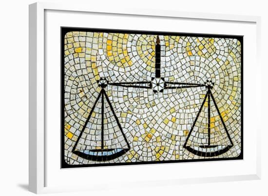 From The Series, Twelve Tribes Of Israel-Joy Lions-Framed Giclee Print