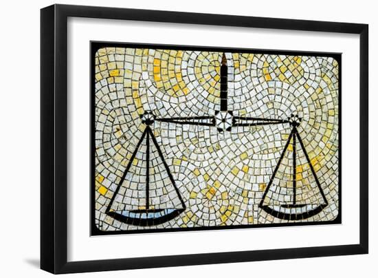 From The Series, Twelve Tribes Of Israel-Joy Lions-Framed Giclee Print