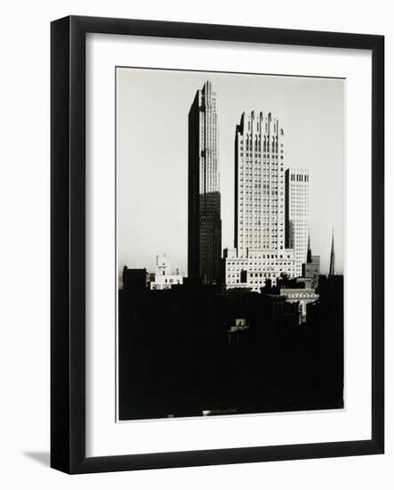 From the Shelton, West, 1935 (Gelatin Silver Print)-Alfred Stieglitz-Framed Giclee Print