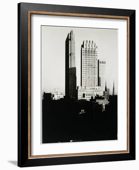 From the Shelton, West, 1935 (Gelatin Silver Print)-Alfred Stieglitz-Framed Giclee Print