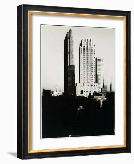 From the Shelton, West, 1935 (Gelatin Silver Print)-Alfred Stieglitz-Framed Giclee Print