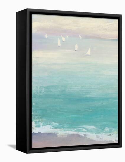 From the Shore II-Julia Purinton-Framed Stretched Canvas