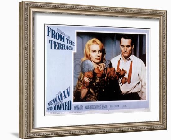 From the Terrace, Joanne Woodward, Paul Newman, 1960-null-Framed Photo