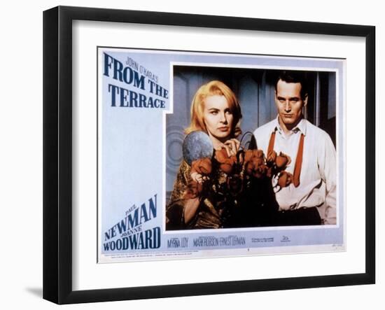 From the Terrace, Joanne Woodward, Paul Newman, 1960-null-Framed Photo