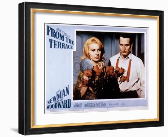 From the Terrace, Joanne Woodward, Paul Newman, 1960-null-Framed Photo