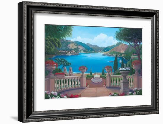 From the Terrace Mural-Victor Valla-Framed Art Print