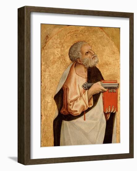 , from the the Polyptych of Montefiore, C.1470 (Tempera on Wood Panel) (See also 492442-44)-Carlo Crivelli-Framed Giclee Print