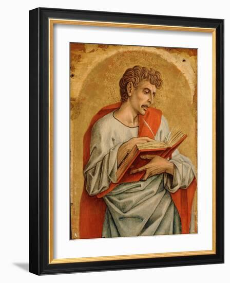 , from the the Polyptych of Montefiore, C.1470 (Tempera on Wood Panel) (See also 492442-44)-Carlo Crivelli-Framed Giclee Print