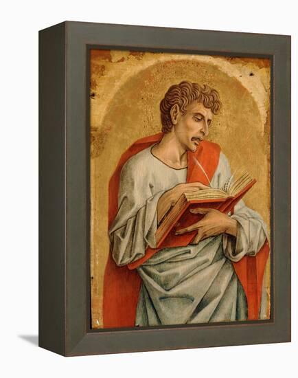 , from the the Polyptych of Montefiore, C.1470 (Tempera on Wood Panel) (See also 492442-44)-Carlo Crivelli-Framed Premier Image Canvas