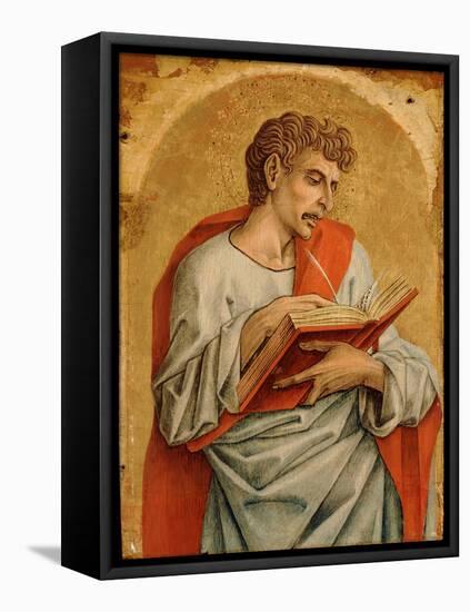 , from the the Polyptych of Montefiore, C.1470 (Tempera on Wood Panel) (See also 492442-44)-Carlo Crivelli-Framed Premier Image Canvas