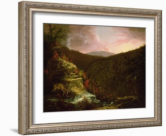 From the Top of Kaaterskill Falls, 1826-Thomas Cole-Framed Giclee Print