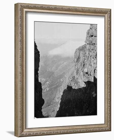 From the Top of Table Mountain?, Shore Leave, Cape Town, South Africa, 1941 (B/W Photo)-null-Framed Giclee Print
