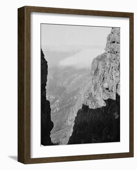 From the Top of Table Mountain?, Shore Leave, Cape Town, South Africa, 1941 (B/W Photo)-null-Framed Giclee Print