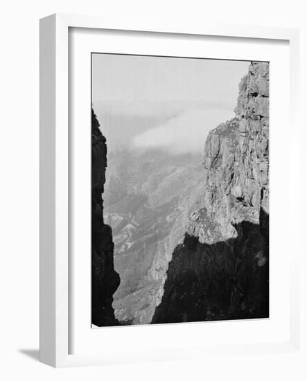 From the Top of Table Mountain?, Shore Leave, Cape Town, South Africa, 1941 (B/W Photo)-null-Framed Giclee Print