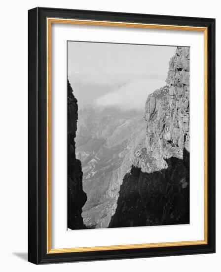 From the Top of Table Mountain?, Shore Leave, Cape Town, South Africa, 1941 (B/W Photo)-null-Framed Giclee Print