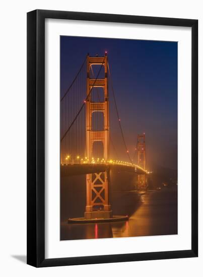 From The Viewing Area At The South End Of The Golden Gate Bridge-Joe Azure-Framed Photographic Print