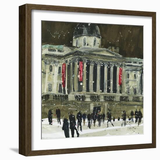 From Trafalgar Square, Facade the National? Gallery, London-Susan Brown-Framed Giclee Print