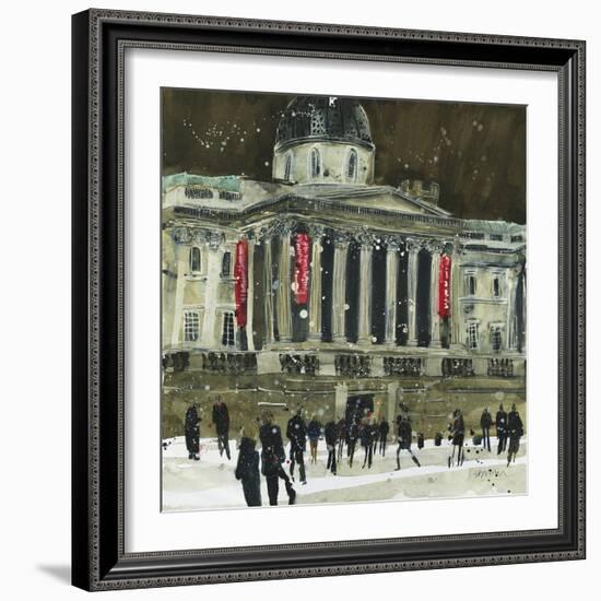 From Trafalgar Square, Facade the National? Gallery, London-Susan Brown-Framed Giclee Print