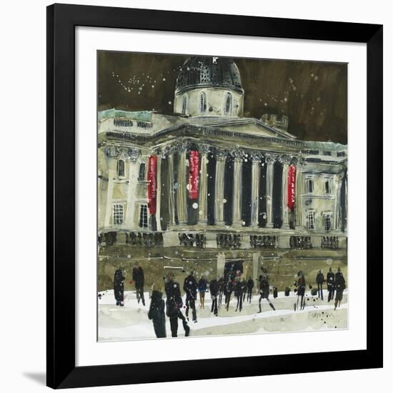 From Trafalgar Square, Facade the National? Gallery, London-Susan Brown-Framed Giclee Print