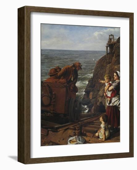 From under the Sea, 1864-James Clarke Hook-Framed Giclee Print