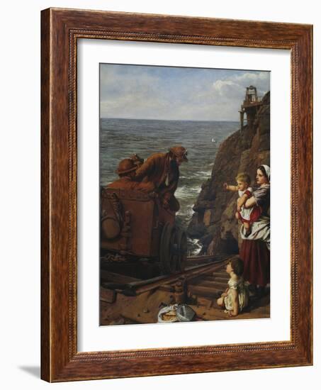 From under the Sea, 1864-James Clarke Hook-Framed Giclee Print